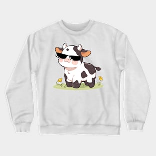 Gangsta Cow Crewneck Sweatshirt